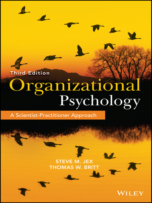 Organizational psychology : a scientist-practitioner approach